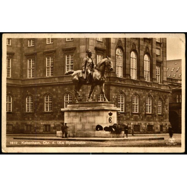 K�benhavn - Christian d. IXs Rytterstatue - Alex Vincent 1612