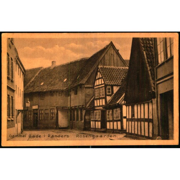 Gammel Gade i Randers - Rosengaarden - Stender R. 24 - Ubrugt