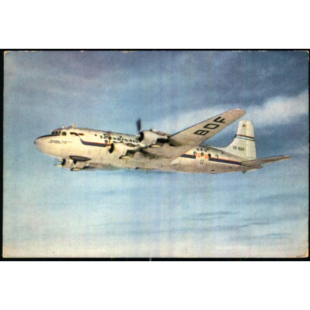 SAS Douglas DC 6 - SAS - Ubrugt