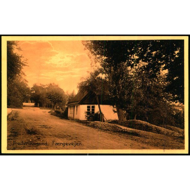 Frederikssund - Frgevejen - K.V. Nielsen 33195 - Ubrugt