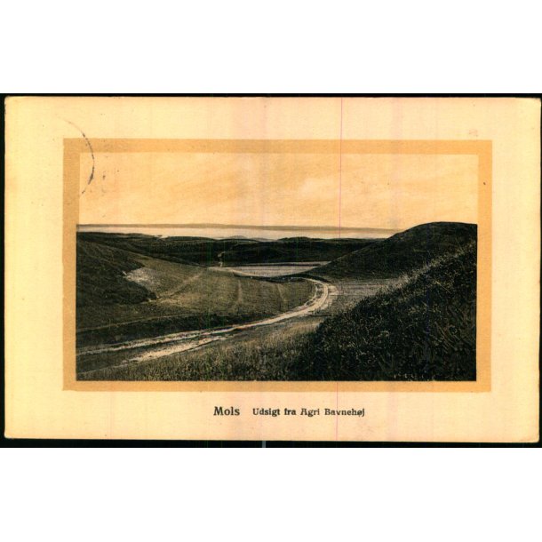 Mols - Udsigt fra Agri Bavneh�j - Aarhus Kunst u/n - Brugt