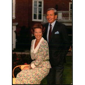 Dronning Beatrix - Prins Claus - Holland -  spanjersberg 296 - Ubrugt