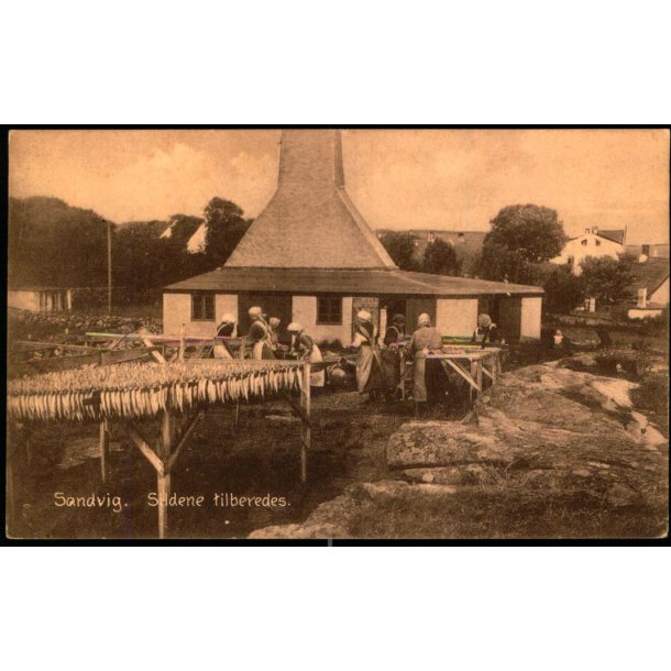 Bornholm - Sildene tilberedes - Colbergs Boghandel 615