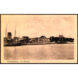 Stubbek�bing - Fra Havnen - Niels Bruuns Bog og Papirhandel Eneret u/n - Ubrugt