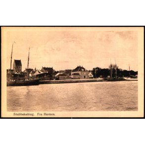 Stubbek�bing - Fra Havnen - Niels Bruuns Bog og Papirhandel Eneret u/n - Ubrugt