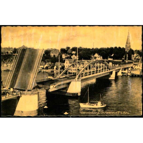 S�nderborg - Christian d. X Bro - Rudolf Olsen 4737 - Brugt
