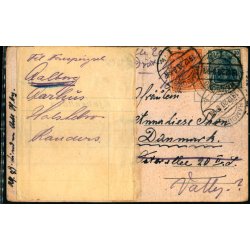 Postkort fra Hamburg 19 - 12 - 20   - Til ster Alle 20 - Ubekendt efter Adressen Valby - 