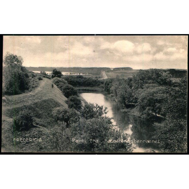 Fredericia - Parti fra F�stningsterr�net - Stender 13152 - Ubrugt