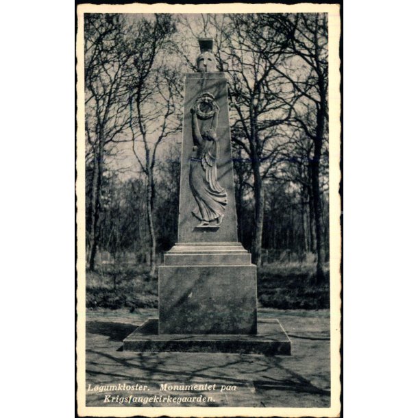 Lgumkloster - Monument paa Krigsfangekirkegaarden - Jenny Everdsens Bogh. 9292 - Ubrugt