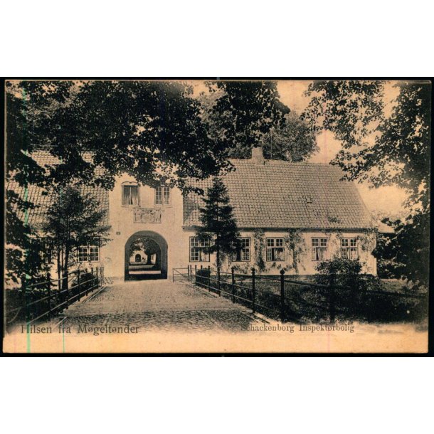 Hilsen fra M�gelt�nder - Schackenborg Inspekt�rb�lig - J. Filskov u/n - Ubrugt