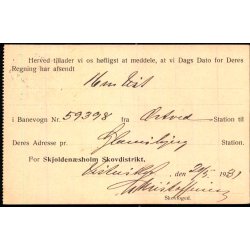 Skjoldnsholm Skovdistrikt - u/n - Brugt.