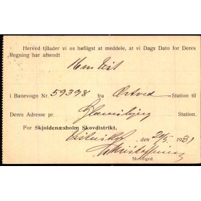 Skjoldnsholm Skovdistrikt - u/n - Brugt.