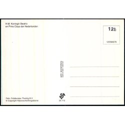 Dronning Beatrix - Prins Claus - Holland -  spanjersberg 125 - Ubrugt