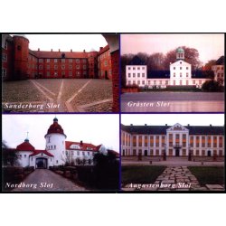 S�nderborg - Gr�sten - Nordborg og Augustenborg Slot - S�ren Gl&uuml;ck u/n - Ubrugt
