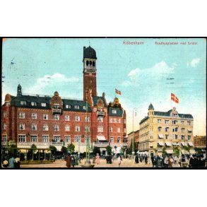 Kbenhavn - Raadhuspladsen med Bristol,- u/n