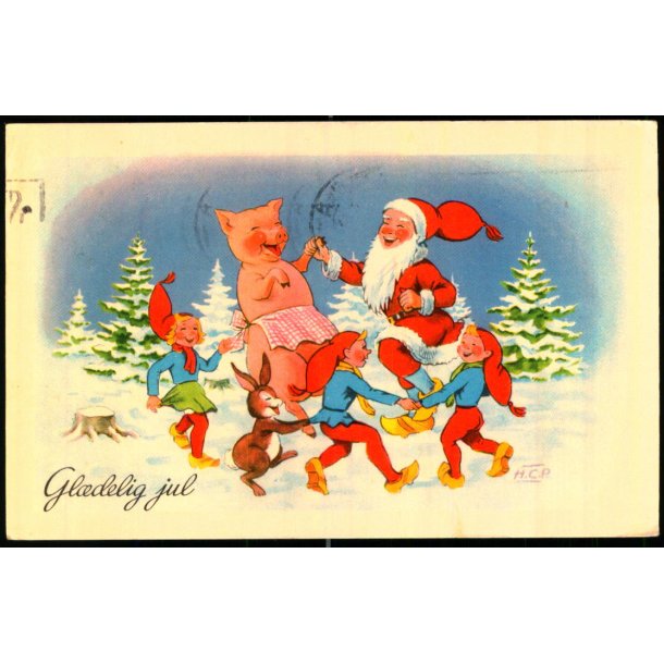 Hans Christian Petersen - Gldelig jul - Serie 110 - Brugt