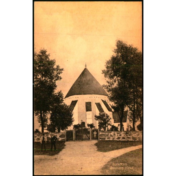 Bornholm - sterlars Kirke - Frits Srensen 2206 - Ubrugt
