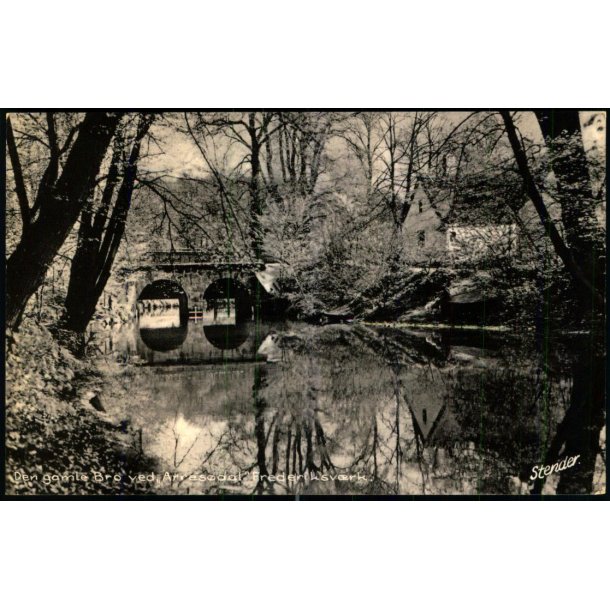 Den gamle Bro ved Arres�dal - Frederiksv�rk - Stender F. 33 K - Brugt