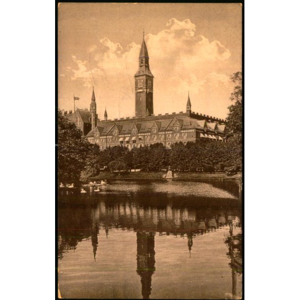 Kbenhavn - Raadhuset set fra Tivoli - 12007 - Brugt