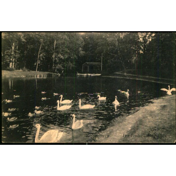 Kbenhavn - Fra Frederiksberg Have - C.F. 78 - Brugt