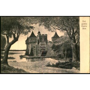 Det gamle Gurre Slot - J,M,, 582 - Ubrugt