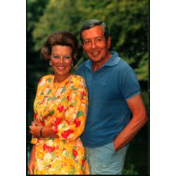 Dronning Beatrix - Prins Claus - Holland -  spanjersberg 125 - Ubrugt