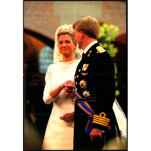 Prins Willem Alexander og Prinsesse Maxinas Bryllup - Unlimited 9716 - Ubrugt
