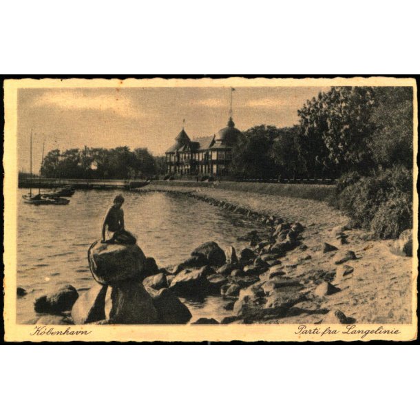 K�benhavn - Parti fra Langelinie - u/n