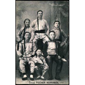 Tsch0u - ta sehen - Chinesische truppe - Cirkus Fischer - Reiffarth - u/n - Brugt