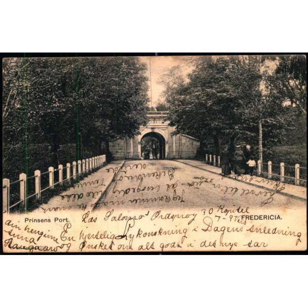 Fredericia - Prinsens Port - C. St. 1711 - Brugt