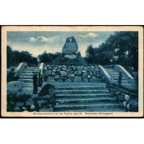 Mindesm�rket over de faldne paa Gl. Haderslev Kirkegaard - W. Sch�tzack 519 - Ubrugt