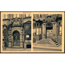 Tondern - Alte Haust�ren - J.A. B�dewadt 1909 - Ubrugt
