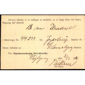 Skjoldnsholm Skovdistrikt - u/n - Brugt.