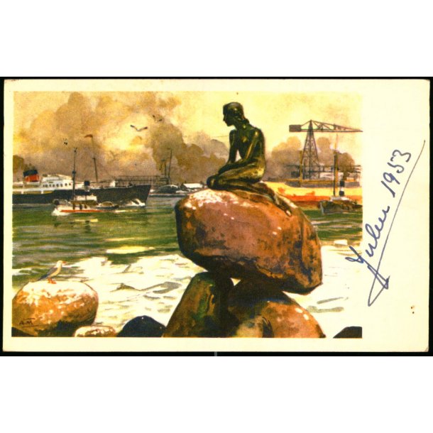 Parti fra Langelinie - Rudolf Olsen u/n