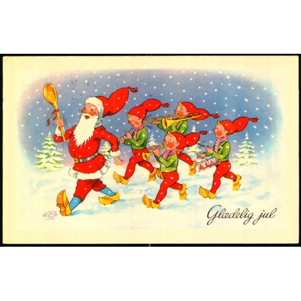 Hans Christian Petersen - Gldelig jul - Serie 110 - Brugt