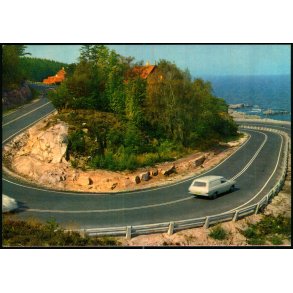 Bornholm - Serpentinervejen - Gudhjem - Rudolf Olsen 877 - Ubrugt