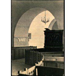 Bornholm - sterlars Rundkirke - Prdikestol og triumsbue - sterlars kirke u/n - Ubrugt