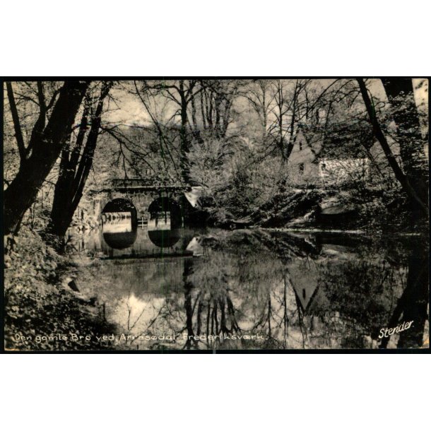 Den gamle Bro ved Arres�dal - Frederiksv�rk - Stender F. 33 K - Brugt