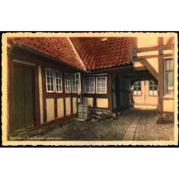 Randers - Fra Rosengaarden - Stender u/n - Ubrugt