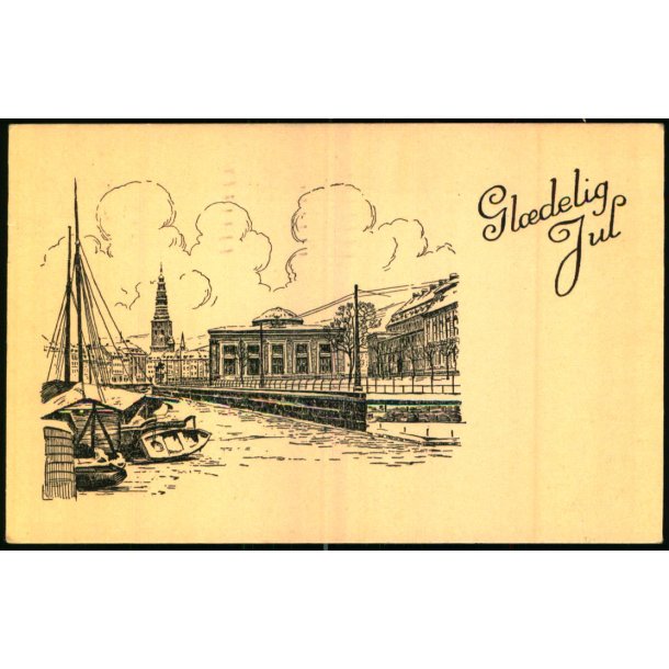 K�benhavn - Thorvaldsens Museum - Gl�delig Jul - u/n - Brugt