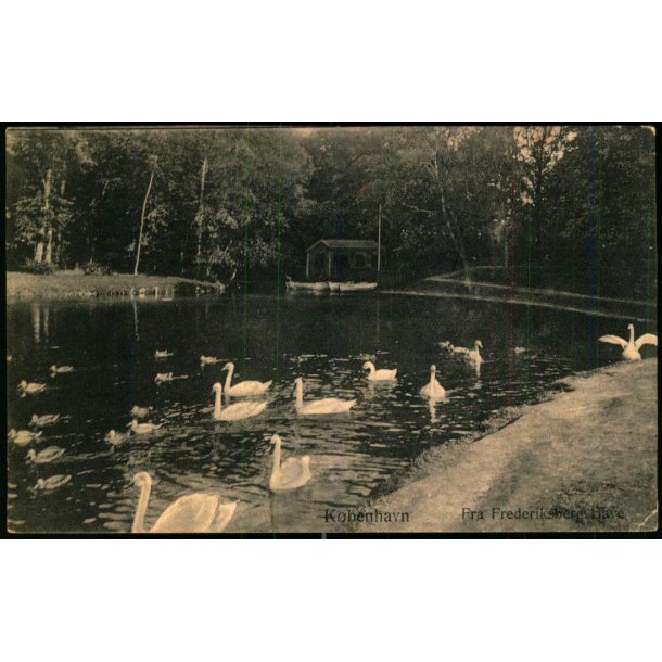 Kbenhavn - Fra Frederiksberg Have - C.F. 78 - Brugt