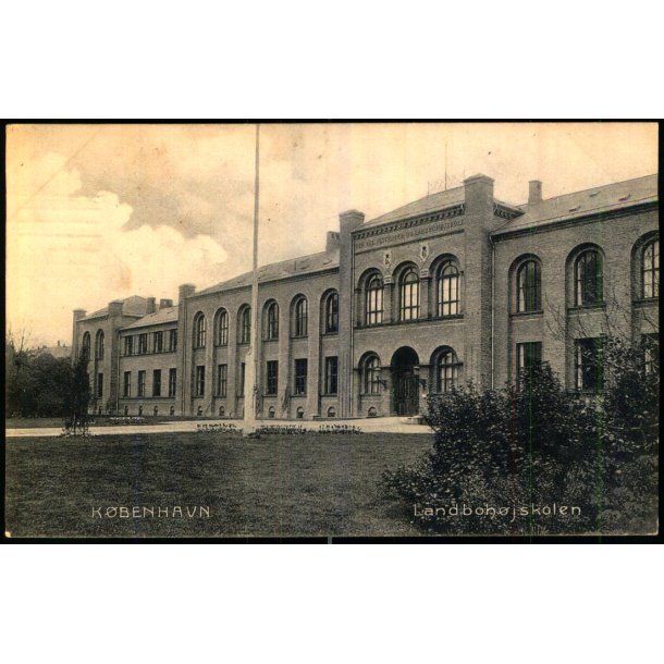Kbenhavn - Landbohjskolen - C. St. 3197 - Brugt