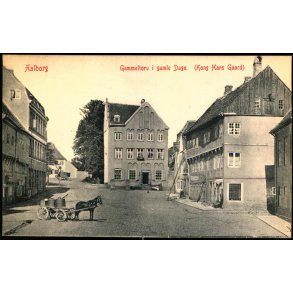 Aalborg - Gammel Torv i gamle Dage - (Kong Hans Gaard) - W.K.F 2556