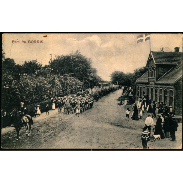 Parti fra Borris - C. Mikkelsens Bogh. 87470 - Brugt