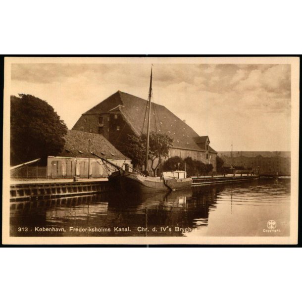 K�benhavn - Kanalparti ved Chr. IV s Bryghus - Alex Vincent 313