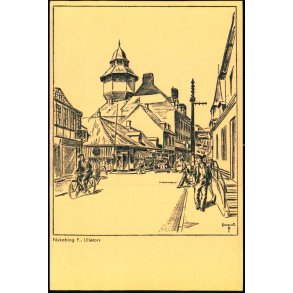 Nyk�bing F. - Lilletorv - A. Arnold-Larsens Bogh.  u/n - Ubrugt