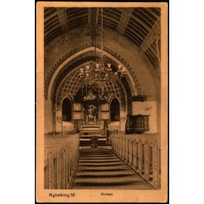 Nyk�bing M.  - Kirken - Nr. 1013 - Brugt
