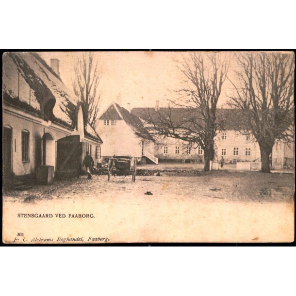 Stensgaard ved Faaborg - F.C. Alstr�ms Bogh.  361 - Ubrugt