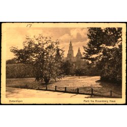 Kbenhavn - Parti fra Rosenborg Have - Antik-Serie 417