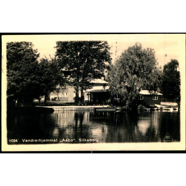 Vandrehjemmet - "Aabo" - Silkeborg - Fotokort Pors 1024 - Brugt